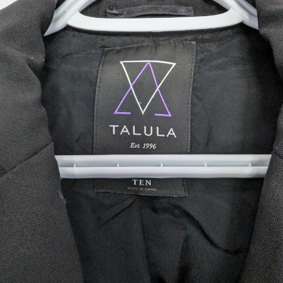Talula - Black Blazer - Size 10 - Picture 3 of 3